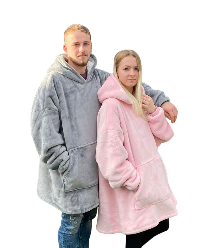 Hoodie Blanket ,Sherpa Oversized Giant Sweatshirt Unisex Blanket Fleece To Keep Body Cozy And Warm, Ultra Soft Comfortable Universal Size For Men And Woman With Big Size Pocket fleece