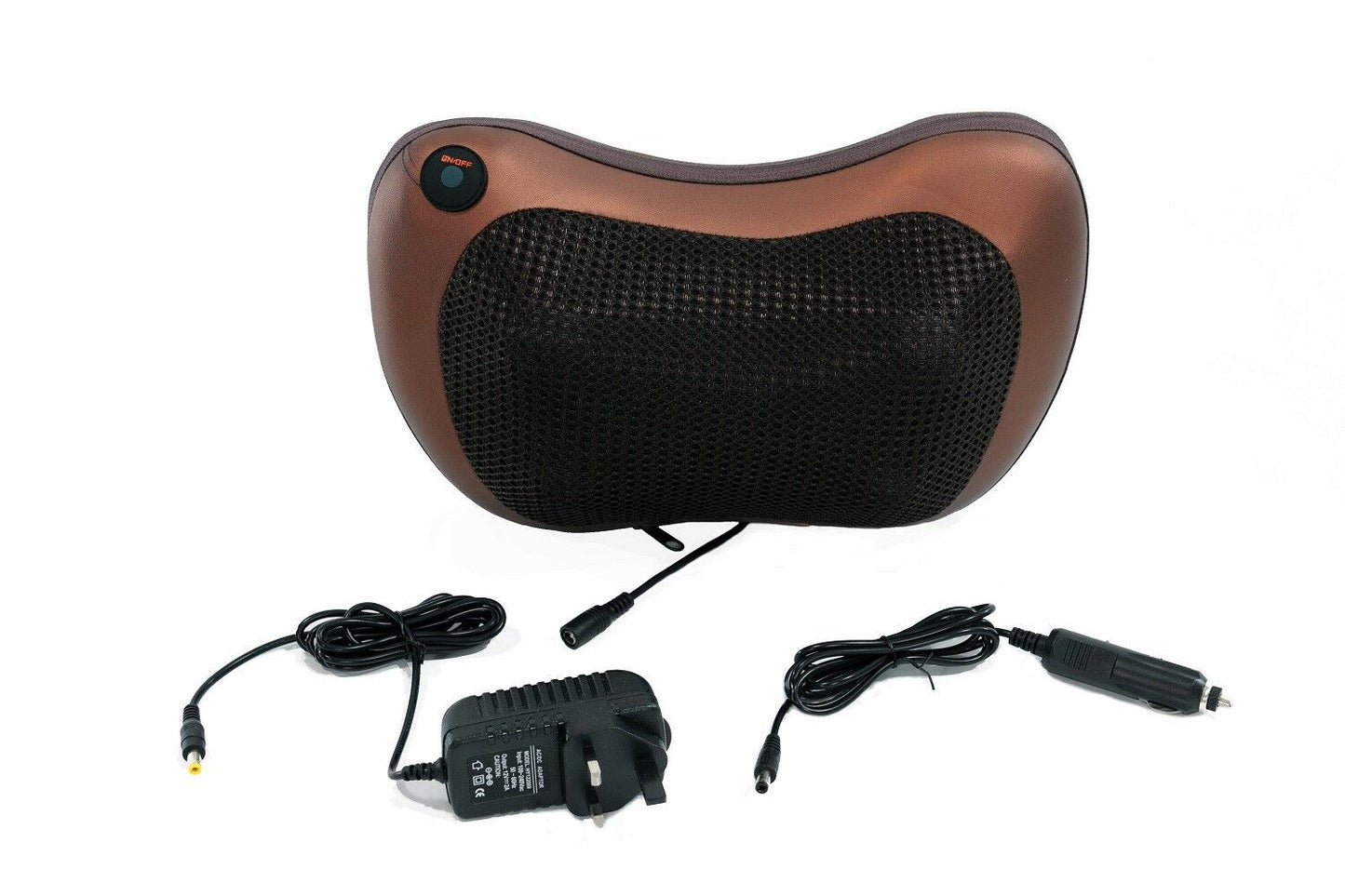 Shiatsu Pillow Massage Electric Heat Massager Neck Back Cushion Machine *UK*