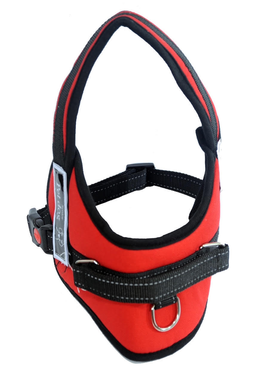 DOG HARNESS WALKING COMFORT SOFT MESH PADDED ADJUSTABLE PUPPY COMFORTABLE