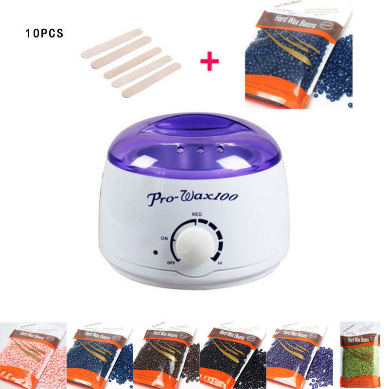 Wax Pot Hard Wax Beans Heater Warmer Machine Kit Tool For Painless Hair Removal
