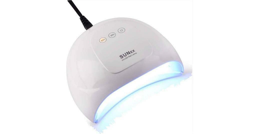 UK New SUN EX LED UV Nail Lamp Light Gel Polish Cure Nail Dryer UV Lamp