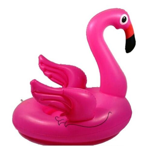 Inflatable Baby Kids Toddler Safety Swim Ring Seat Boat Float PoolBeach Flamingo