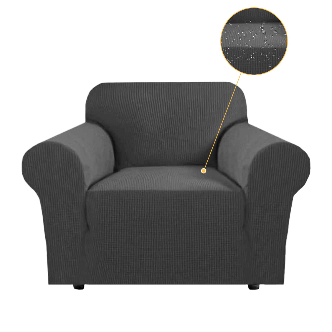 Sofa Covers,Chair Covers High Stretch Armchair Covers,Pattern Furniture Protector Couch Settee Cover Anti-slip Stretch Slipcover TOPAZ HOME COLLECTION Seater Protecto