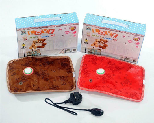 New Electric Hot Water Bottle Rechargeable Detachable Power Warm Soft Home