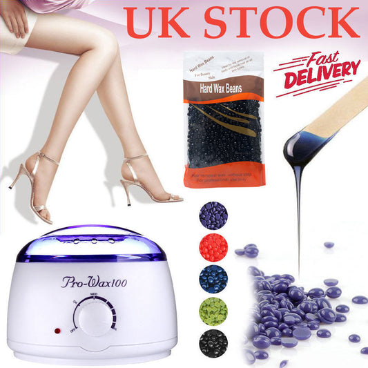 Wax Pot Hard Wax Beans Heater Warmer Machine Kit Tool For Painless Hair Removal