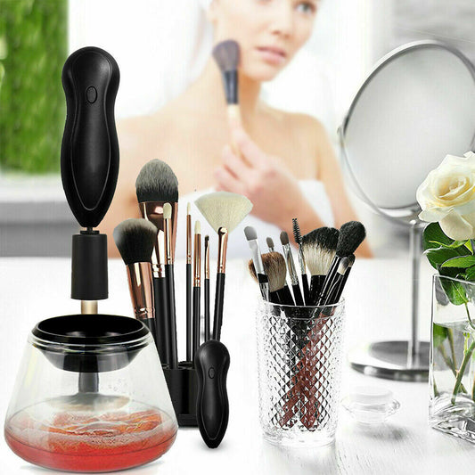 Make Up Brush Cleaner, Electric Makeup Brushes Cleaner and Dryer Automatic 360