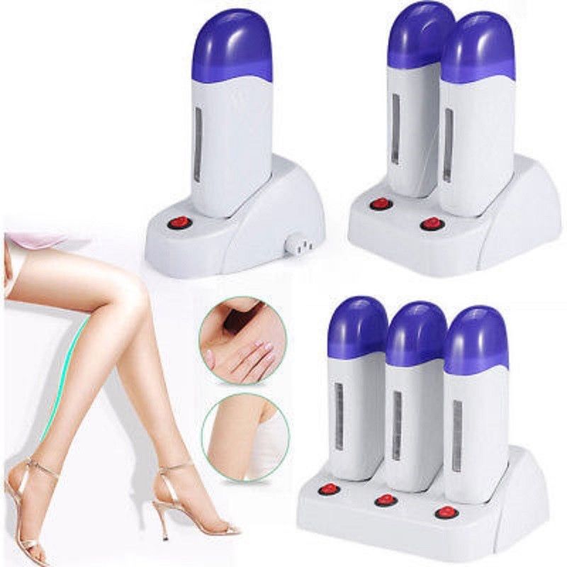 Depilatory Roll On Wax Heater Roller Waxing Cartridge Hair Removal Epilator UK