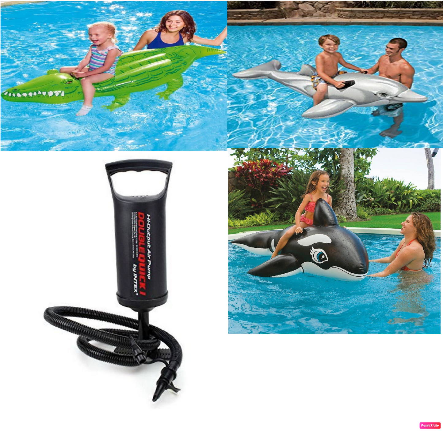 Inflatable Ride On Novelty Swimming Pool Beach Toy Float Rider Lilo Swim