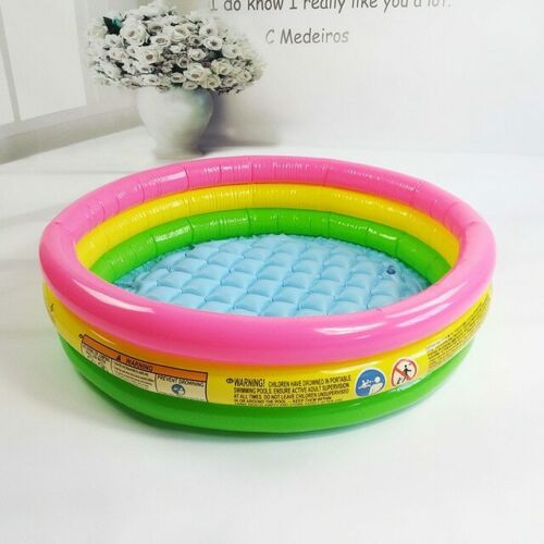 Baby Toddler Paddling Pool Inflatable Pond Swimming Kids Fun Summer Garden