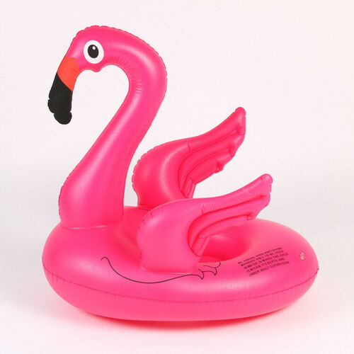 Inflatable Baby Kids Toddler Safety Swim Ring Seat Boat Float PoolBeach Flamingo
